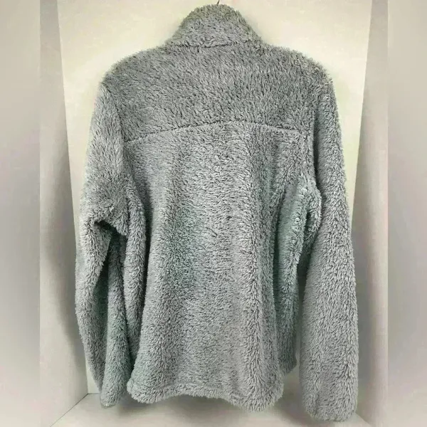 Columbia Women's blue/silver gray color Fleece Full Zip Jacket Size M‎ Casual - Image 10