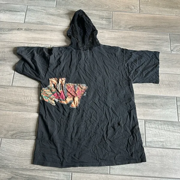 First of all kind cowboy boots hooded tshirt - Image 4