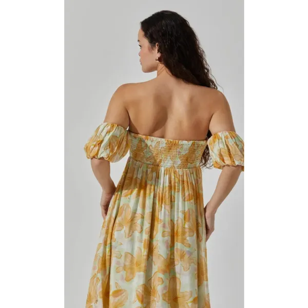 Astr The Label‎ Off Shoulder Midi Dress Size Small - Image 3