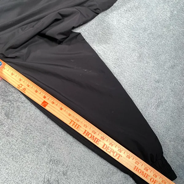 White fox boutique active Black windbreaker jacket original collection medium - Image 13
