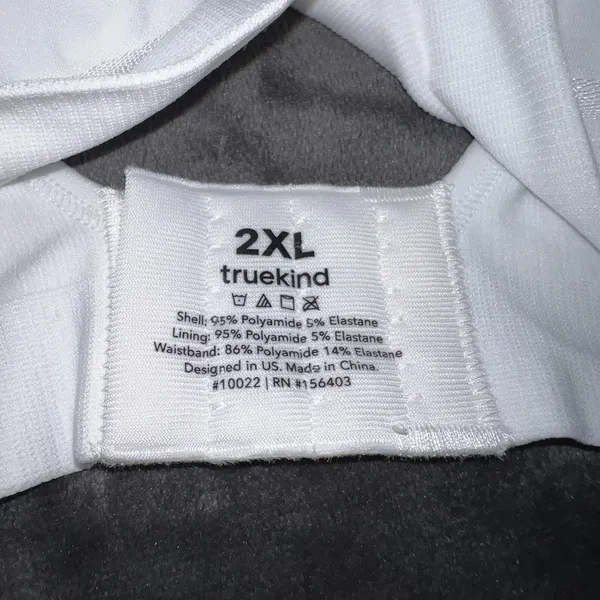 Truekind Daily Comfort Wirefree Shaper Bra in White Size 2XL New with tags - Image 10