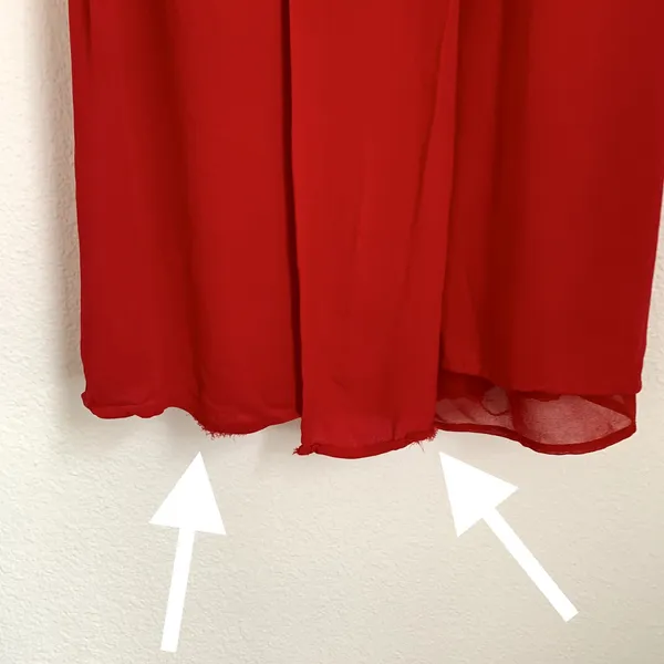 Jason Wu Sleeveless Knee Length Wrap‎ Dress in Red MRSP $495 - Image 10