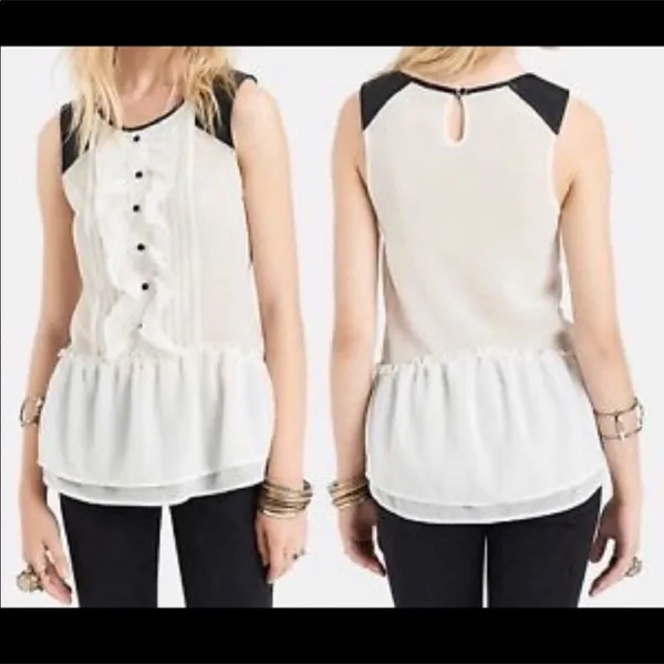 New‎ Free People Peplum Top - Image 2