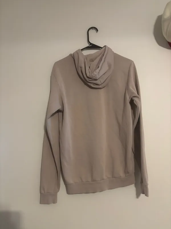 Adidas Tan Hoodie Sweatshirt - Image 3
