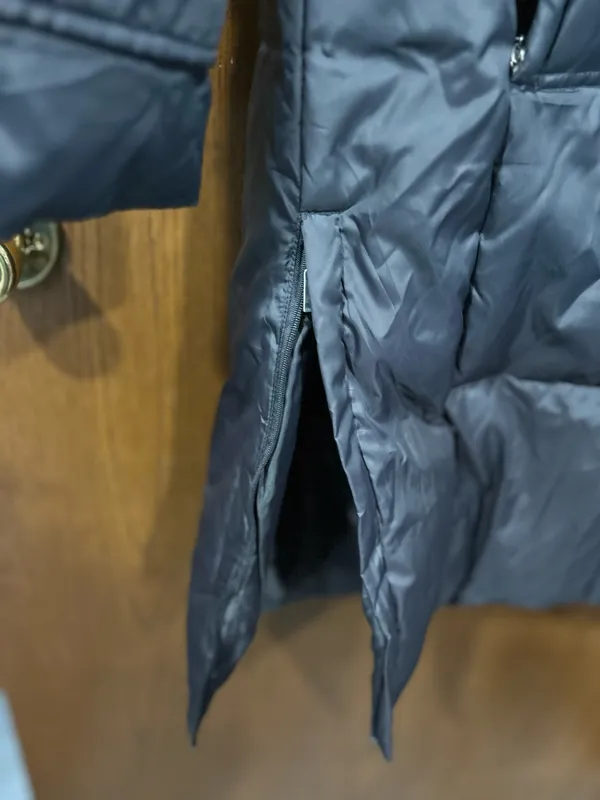 Hawke & Co. Long Dark Grey Coat - Image 3