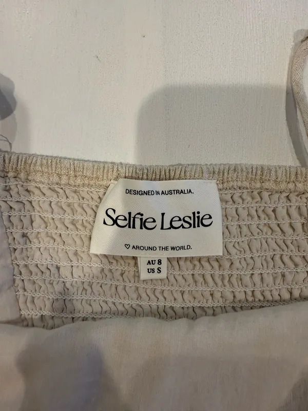 Selfie Leslie Embroidered Mini Dress - Image 3