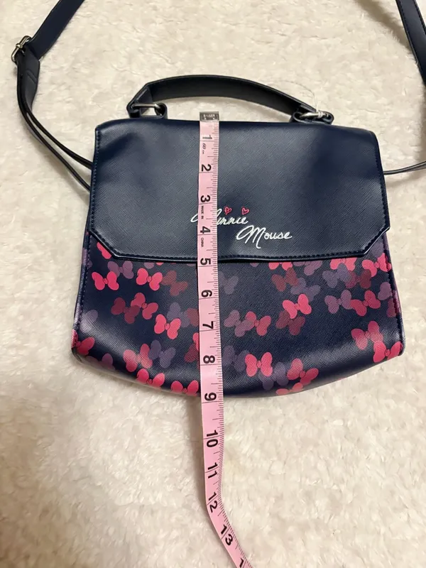 Disney Minnie Mouse Crossbody Bag with Bow Print - Image 4
