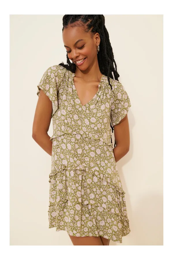 Anthropologie mini dress - Image 3