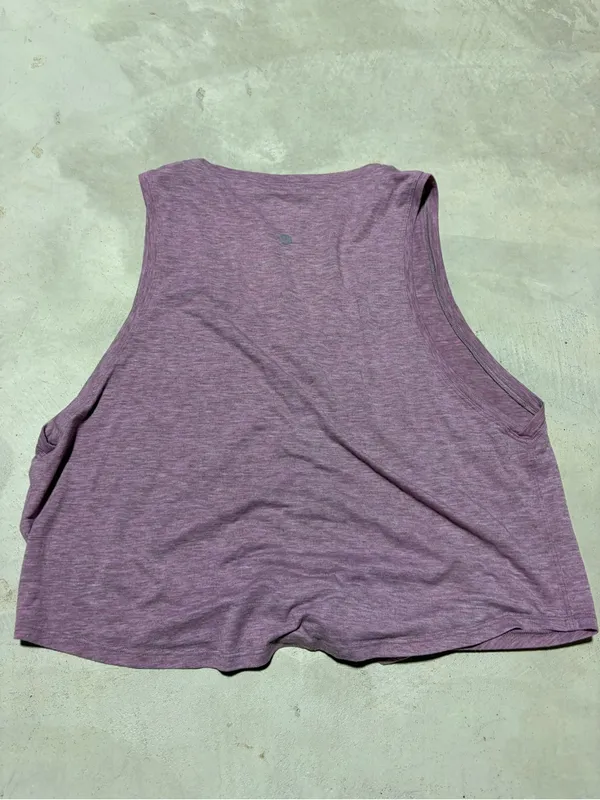 lululemon athletica Heathered Mauve V-Neck Knot Tank - Image 5