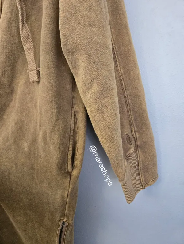 Free People Movement Spur Of The Moment Solid Hoodie Dress - Image 4