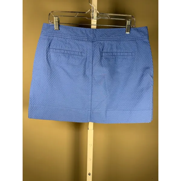 Lilly Pulitzer Nicki Skort Blue Jumbo Pique Preppy Coastal Golf Resort‎ - Image 3