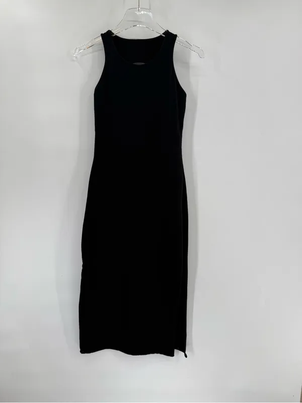 Free people movement black midi dress‎ size medium - Image 2