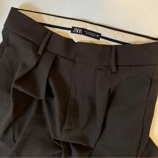 Zara chocolate brown trousers - Image 5