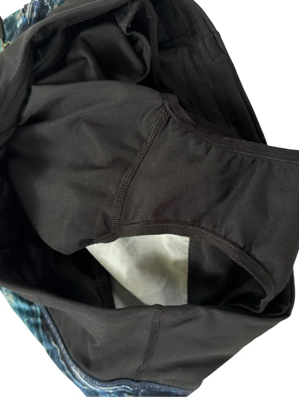 Lululemon Speed Up Short Long 4" Shorelines Multi Blue Black Size 4 - Image 9