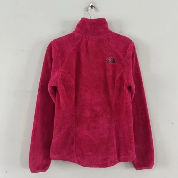 The North Face Osito Pink‎ Fleece Full Zip Up Jacket - Image 2