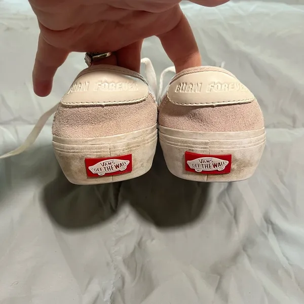 Vans Ultra Cush Women's Blush and Beige Sneakers - Image 3