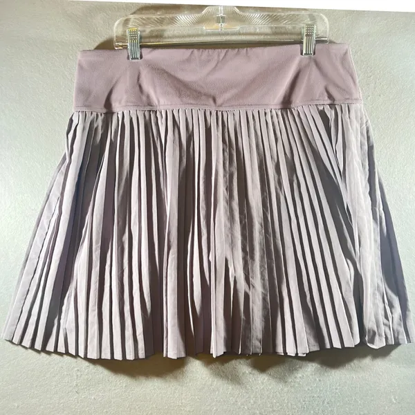 765 | Quince Pleated Active Performance Tennis Golf Skort‎ Purple Womens XL - Image 2