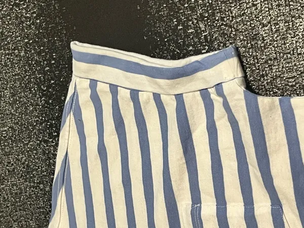 Womens medium petite GAP Blue/White Striped Pocket T-Shirt Dress-Casual Mini - Image 4