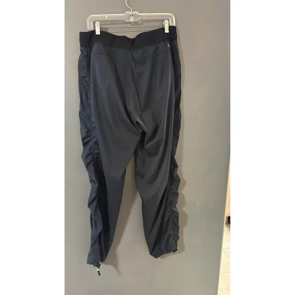 Aspire Womens Navy Blue Ruched Athletic Jogger Pants‎ Plus Size 1X Dance Yoga - Image 3
