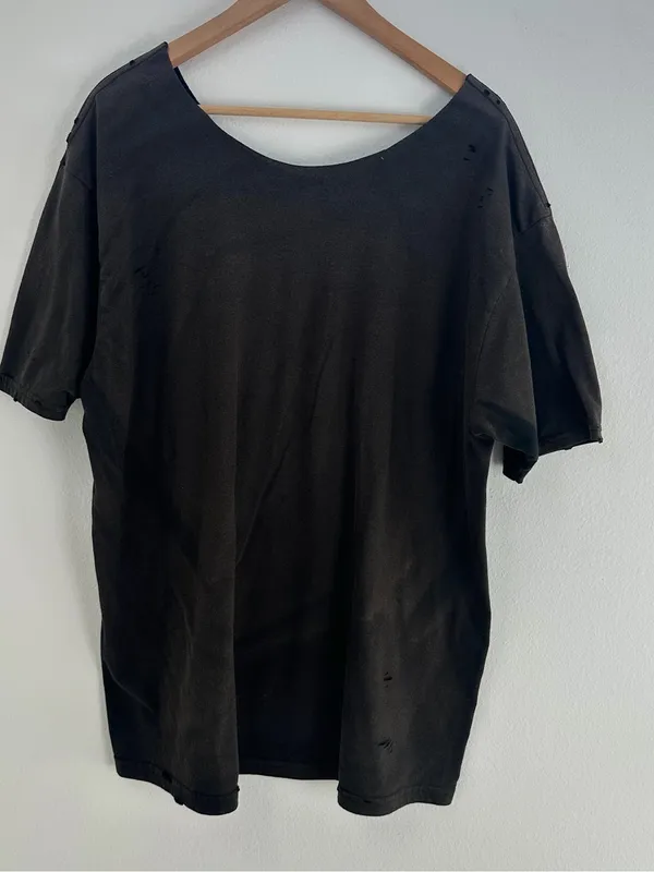 Prince Purple Rain Off The Shoulder Tee Black Size XXL - Image 7