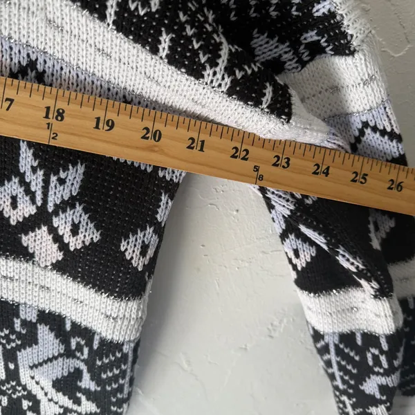 Vintage 80s Point South Fair Isle Acrylic Sweater Pullover Small Snow Ski‎ - Image 6