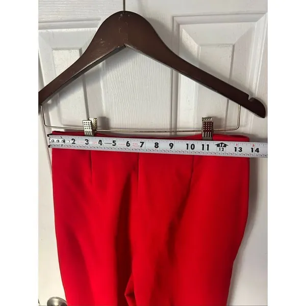 A New day red dress pants high rise size 2 stylish office wear - Image 6