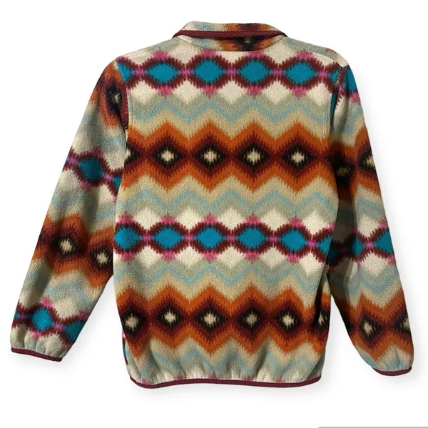 Patagonia Synchilla Snap-T Fleece Pullover Jacket Timber Twist Aztec Size XS - Image 5