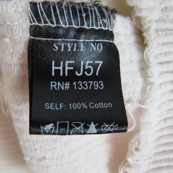 POL Cream Corduroy Button Up Jacket Raw Hem Size Medium Shacket - Image 6