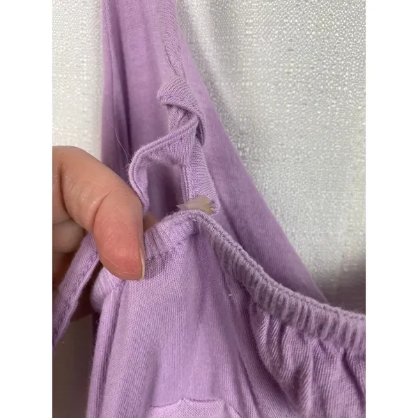 Urban Outfitters Out From Under Purple Gauze Cotton Jumpsuit Sz.S - Image 15