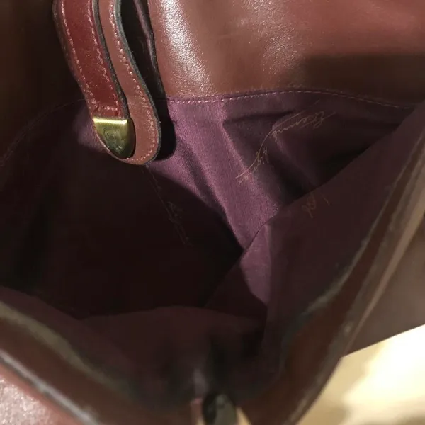 Vintage Etienne Aigner Leather Shoulder Bag - Image 7