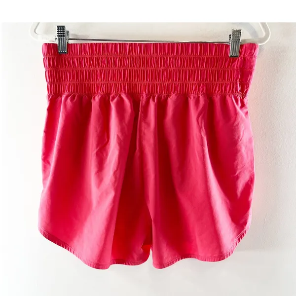 Nike One Training Running Lined Activewear Shorts Coral Pink Large - Image 4