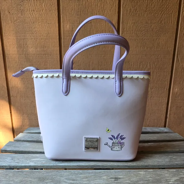 Boxlunch Exclusive Hello Kitty Purple Lilac Pastel Shoulder Bag - Image 6