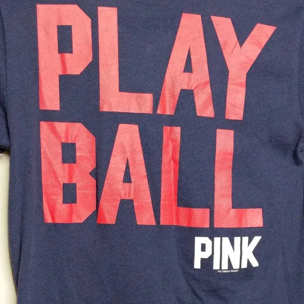 PINK Washington Nationals Tee - Size M - GUC - Image 5