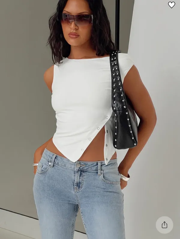 Princess Polly white Top - Image 2