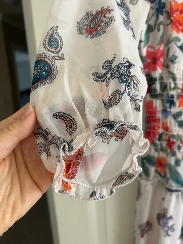 NWOT maxi floral dress size S - Image 5