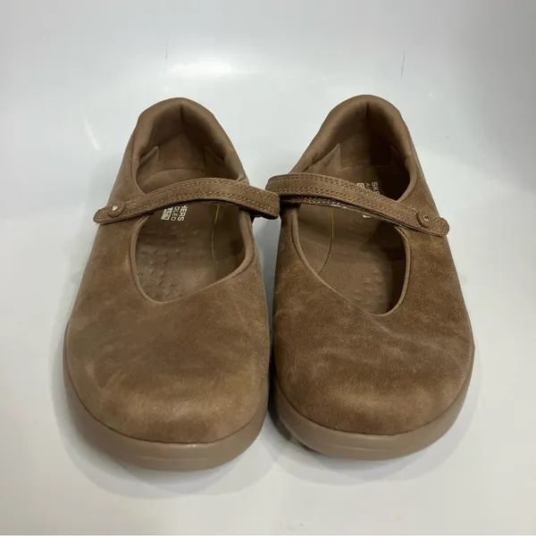 Skechers on‎ the go mary Jane Shoes tan brown women’s size 8.5 comfort shoes - Image 3