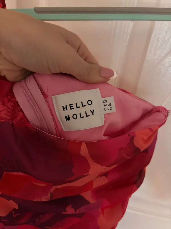 Hello Molly Ruffle Floral Off-Shoulder Dress - Image 3