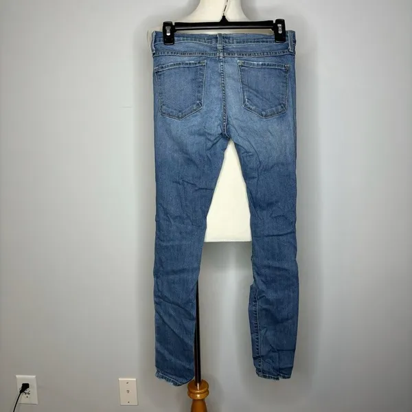 Vervet Flying Monkey- Blue Skinny Jeans with Rips - Image 2