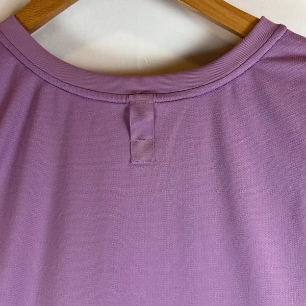 Lululemon Train to Be Tank Top Purple Cropped Mesh Athletic Sleeveless Gym Sz 12 - Image 9