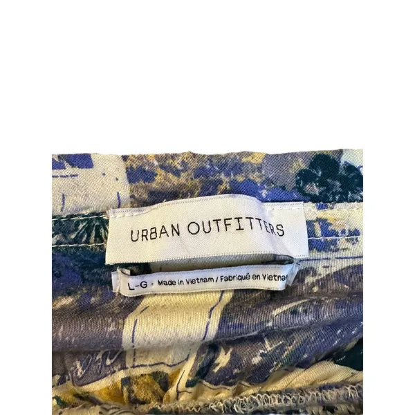 Urban Outfitters Blue Valentina Bustier Milkmaid Tank Top Large - Image 3