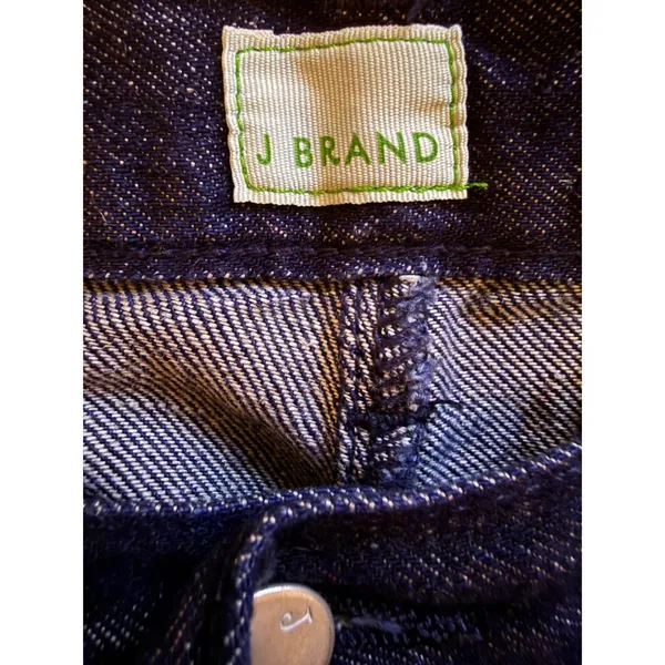 J Brand Wide Leg Denim Trousers 30 Dark Wash High Rise Trouser Jeans Made in USA - Image 4