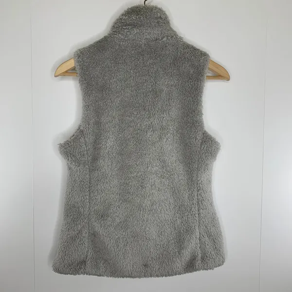 Patagonia Los Gatos Fleece Vest Size Medium Grey Womens Full Zip - Image 9