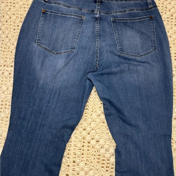Judy Blue Women's Blue Flared Jeans. #22 - Image 7