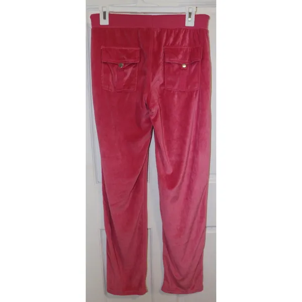 Pink Velour Tracksuit Set - Image 6