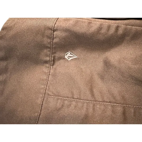 Volcom Brown Basic Zipper Sleeves Simple Full Zip Lightweight Jacket Women Sz S - Image 10