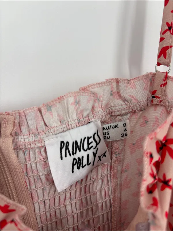Princess Polly pink floral mini dress 4 - Image 2