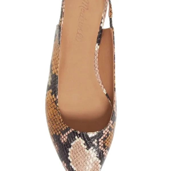 Madewell‎ Margo Leather Animal Print Mule - Image 2