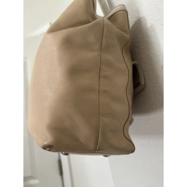 Coach Penelope Beige Tan Leather Tote Shoulder Bag F19264 Y2K - Image 4