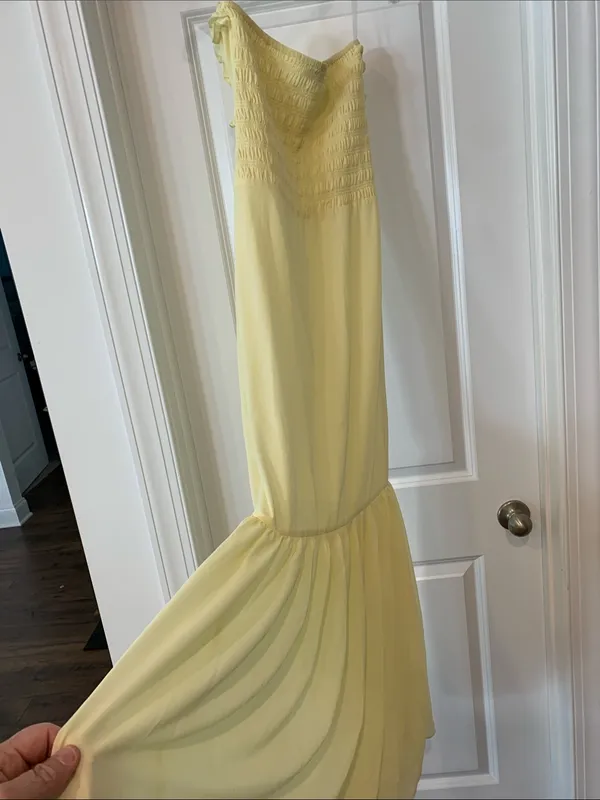 Meshki Olivette Strapless Chiffon Maxi Dress - Image 13