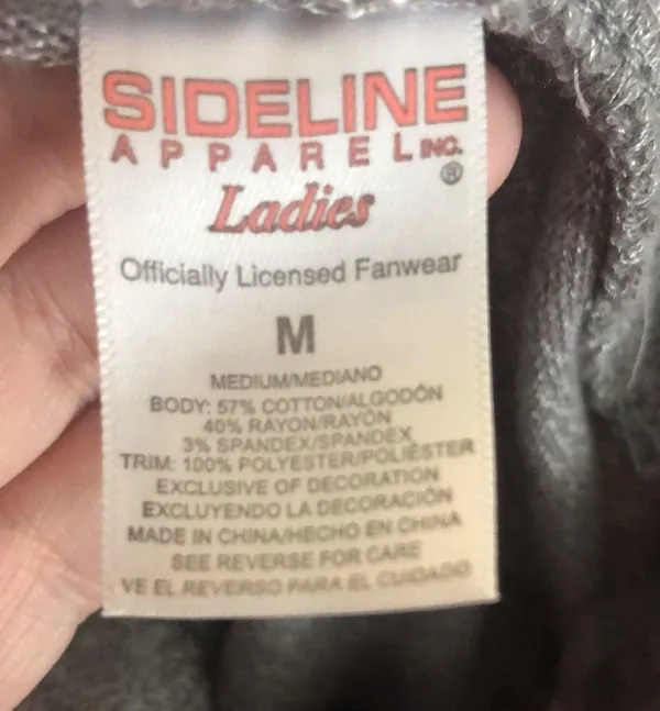 NWT Women's Sideline Florida Long Sleeve Ravine Slounge Wear, Size Medium - Image 4